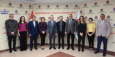 PRİZREN ÜNİVERSİTESİ HEYETİ KSÜ’DE DERS VERDİ, ERASMUS OFİSİYLE GÖRÜŞTÜ
