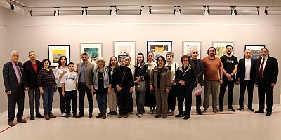 PROF. DR. EROL MURAT YILDIZ SANKO SANAT GALERİSİ’NDE SERGİ AÇTI