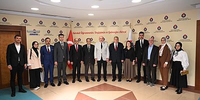 PROF. DR. SAMİ GÜÇLÜ’DEN KSÜ REKTÖRÜ PROF. DR. ALPTEKİN YASIM’A ZİYARET