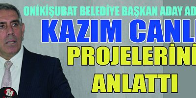 PROJE ADAMI KAZIM CANLI ONİKİŞUBAT İÇİN YENİ PROJELERİNİ ANLATTI
