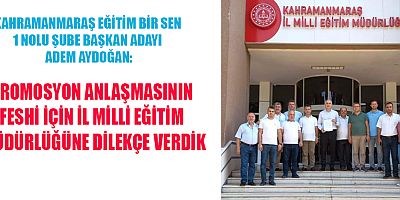 PROMOSYON ANLAŞMASININ İPTALİ İSTENDİ