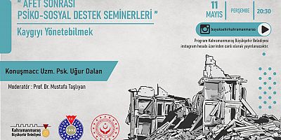 PSİKOLOG DALAN, KAYGIYI YÖNETEBİLMEYİ ANLATACAK
