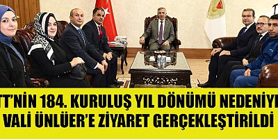 PTT BAŞMÜDÜRÜ HARUN OĞUZHANOĞLU’NDAN VALİ ÜNLÜER’E ZİYARET