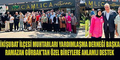 RAMAZAN GÜRBAK’TAN ÖZEL GEREKSİNİMLİ BİREYLERE SEVGİ VE DESTEK