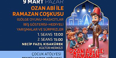 RAMAZAN NEŞESİ NFK’DA HAYDİ ÇOCUKLAR BÜYÜKŞEHİR’İN ETKİNLİKLERİNE