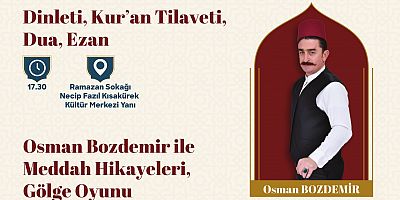 RAMAZAN SOKAĞI’NDA GELENEKSEL EĞLENCE VE MANEVİYAT BİR ARADA