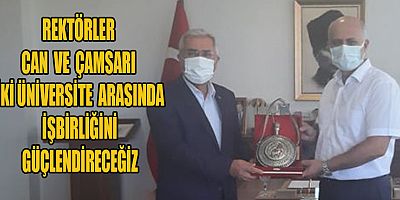 REKTÖR CAN, ÇAMSARI’YI ZİYARET ETTİ