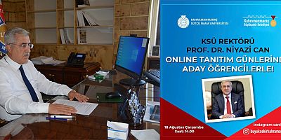 REKTÖR CAN, ÖĞRENCİLERİ BİLGİLENDİRDİ