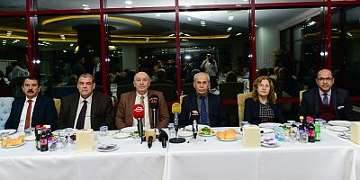REKTÖR YASIM İLİMİZDE GÖREV YAPAN BASIN TEMSİLCİLERİNİ KSÜ’DE AĞIRLADI