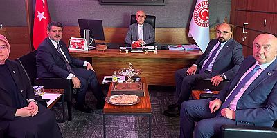 REKTÖR YASIM KAHRAMANMARAŞ MİLLETVEKİLLERİ İLE BİR ARAYA GELDİ