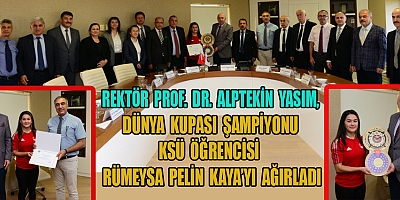 Kahramanmaraş Sütçü İmam Üniversitesi (KSÜ) Rektörü Prof. Dr. Alptekin Yasım