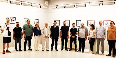 RESİM VE SERAMİK SANATÇISI MUHAMMET ALİYEV SANKO SANAT GALERİSİNDE SERGİ AÇTI