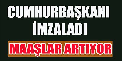 RESMI GAZETE'DE YAYIMLANDI