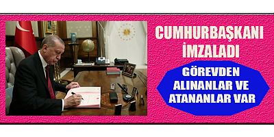 RESMİ GAZETE’DE YAYIMLANDI