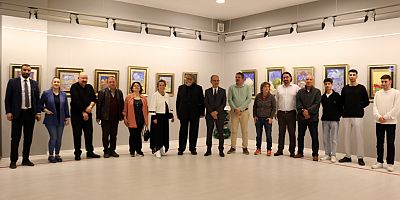 RESSAM ALEV BURHANOĞLU SANKO SANAT GALERİSİ’NDE SERGİ AÇTI
