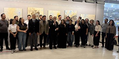 RESSAM AYLA ERDOĞ ÇETİN, SANKO SANAT GALERİSİ’NDE SERGİ AÇTI