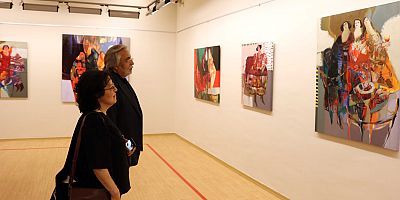 RESSAM GÜLER GENÇ EROL SANKO SANAT GALERİSİ’NDE SERGİ AÇTI