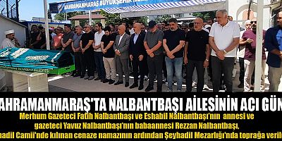 REZZAN NALBANTBAŞI SON YOLCULUĞUNA UĞURLANDI