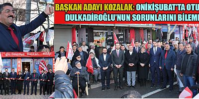 SAADET PARTİLİ KOZALAK’IN SEÇİM OFİSİ AÇILDI