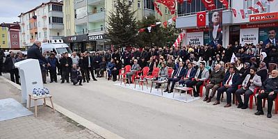 SAADET PARTİSİ GÖKSUN SEÇİM KOORDİNASYON MERKEZİ AÇILIŞI YAPILDI