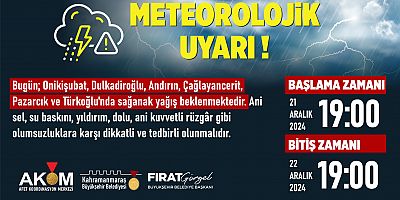 Afet Koordinasyon Merkezi Onikişubat