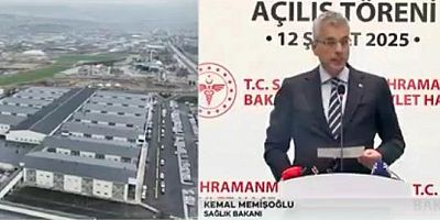 SAĞLIK BAKANI KEMAL MEMİŞOĞLU, KMDH’NİN AÇILIŞ TÖRENİNDE KONUŞTU