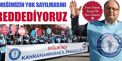 SAĞLIK-SEN'DEN TÜM GÜN İŞ BIRAKMA EYLEMİ