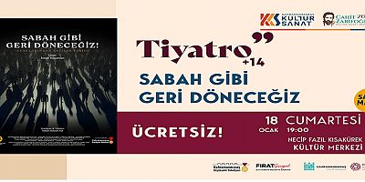 SAHNE MARAŞ, FİLİSTİN’İN MÜCADELESİNİ SAHNEYE TAŞIYOR