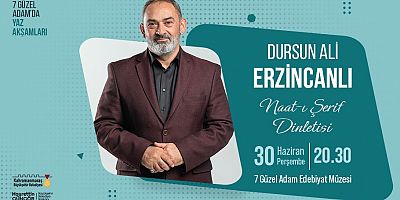 ŞAİR ERZİNCANLI İLE NAAT – I ŞERİF DİNLETİSİ
