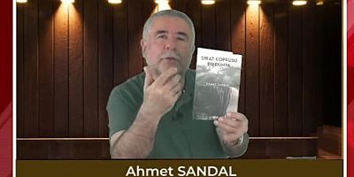 ŞAİR VE YAZAR AHMET SANDAL, KİTAP OKUMA ORANI ÜLKEMİZDE ÇOK DÜŞÜK