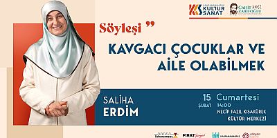 SALİHA ERDİM, “AİLE OLABİLME” ÜZERİNE KONUŞACAK