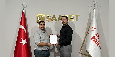 SAMET KAR, SAADET PARTİSİ DULKADİROĞLU İLÇE BAŞKANI OLDU