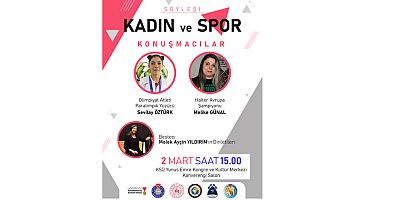 ŞAMPİYON KADINLARLA SÖYLEŞİ

Kahramanmaraş Büyükşehir Belediyesi ve KSÜ iş birliğiyle ‘Kadın ve Spor’ adlı söyleşi etkinliği gerçekleştirilecek.