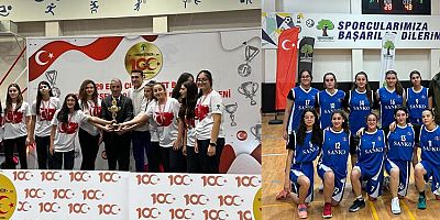SANKO OKULLARI BASKETBOL TAKIMI İL İKİNCİSİ OLDU
