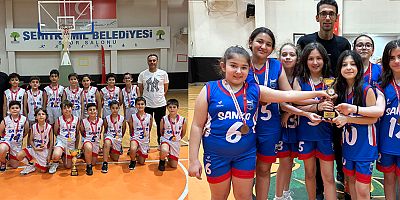 SANKO OKULLARI BASKETBOLDA İL BİRİNCİSİ OLDU