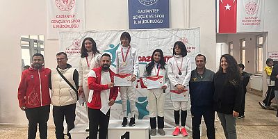  SANKO OKULLARI’NIN ESKRİM BAŞARISI