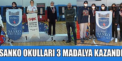  SANKO OKULLARI ÖĞRENCİLERİ OKÇULUK MÜSABAKASINDA