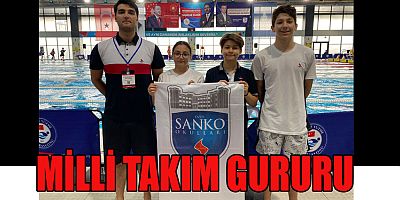 SANKO OKULLARI ÖĞRENCİSİ ALİ EMRE SİMİTÇİ YÜZME MİLLİ TAKIMINDA