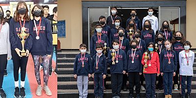 SANKO OKULLARI SPORCULARI YEDİ BİRİNCİLİK KUPASI KAZANDI