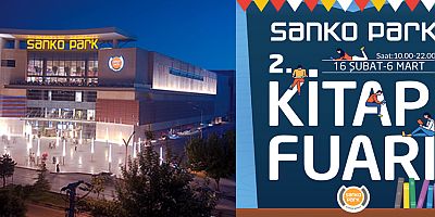 SANKO PARK ALIŞVERİŞ MERKEZİ 2’NCİ KİTAP FUARI BAŞLIYOR 