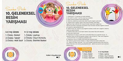 SANKO PARK AVM, 23 NİSAN’A ÖZEL ÖDÜLLÜ RESİM YARIŞMASI DÜZENLİYOR