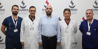 SANKO ÜNİVERSİTESİ HASTANESİ’NDE HAYATA YENİDEN TUTUNDU