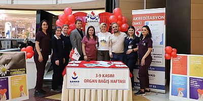 - SANKO ÜNİVERSİTESİ HASTANESİ ORGAN BAĞIŞ HAFTASI ETKİNLİKLERİ