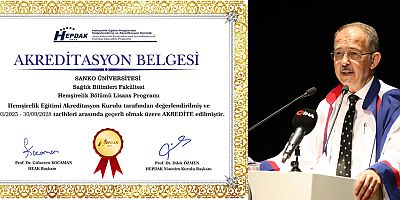 SANKO ÜNİVERSİTESİ HEMŞİRELİK PROGRAMI YENİDEN AKREDİTE EDİLDİ