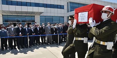 ŞEHİDİMİZ MEMLEKETİ KAHRAMANMARAŞ’A GETİRİLDİ