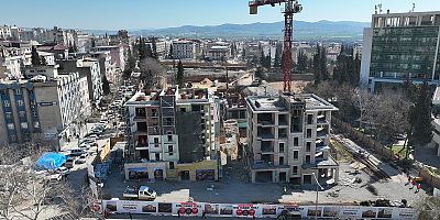 ŞEHİR MERKEZİNDE KENTSEL TASARIM PROJESİ İNŞASI HIZLA DEVAM EDİYOR