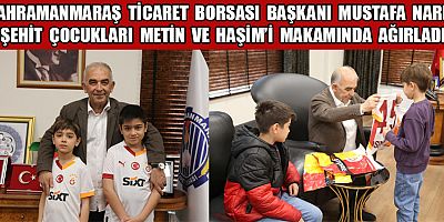 ŞEHİT AİLELERİNE MORAL: BAŞKAN MUSTAFA NARLI, METİN VE HAŞİM’İ MAKAMINDA AĞIRLADI 