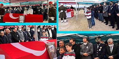 ŞEHİT EBUBEKİR SEL SON YOLCULUĞUNA UĞURLANDI