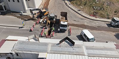ŞEHİT MİLLİŞ NURİ CADDESİ’NDE ALTYAPI YENİLENİYOR