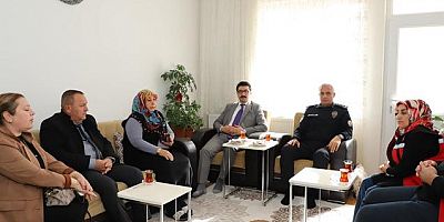 ŞEHİT VE GAZİ AİLELERİNE ANLAMLI ZİYARET